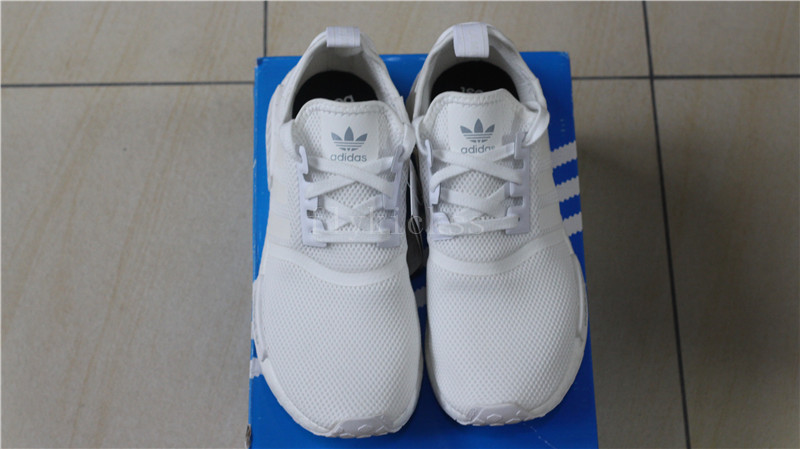 Real Boost Adidas NMD Mesh Triple White